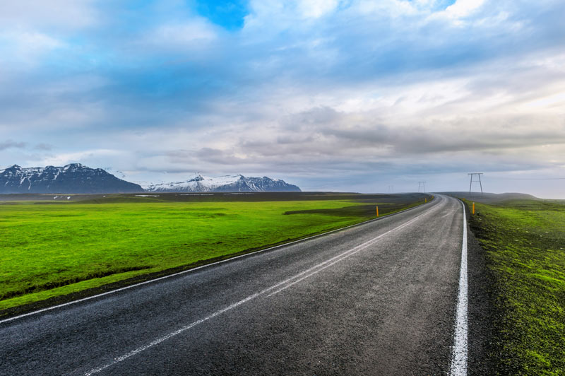 Open Road with Mahindra Car